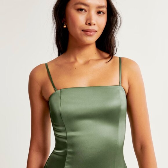 COPY - The A&F Giselle Strapless Drop-Waist Maxi Dress - Picture 3 of 6